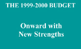 The 1999-2000 Budget