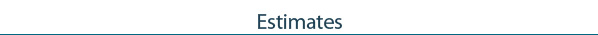 Estimates Estimates