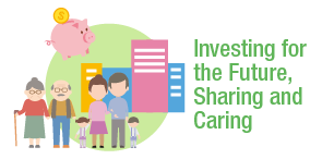 Investing for the Future, Sharing and Caring