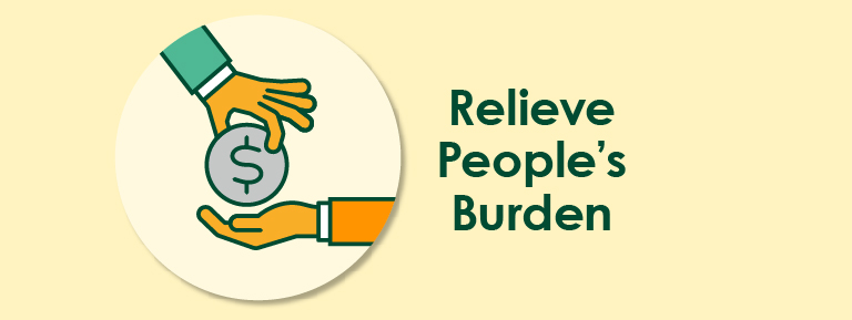 Relieve People's Burden
