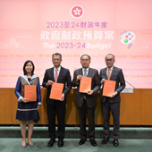 FS delivers 2023-24 Budget in LegCo (22.2.2023)